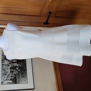 ANN TAYLOR FIT AND FLARE SLEEVELESS DRESS